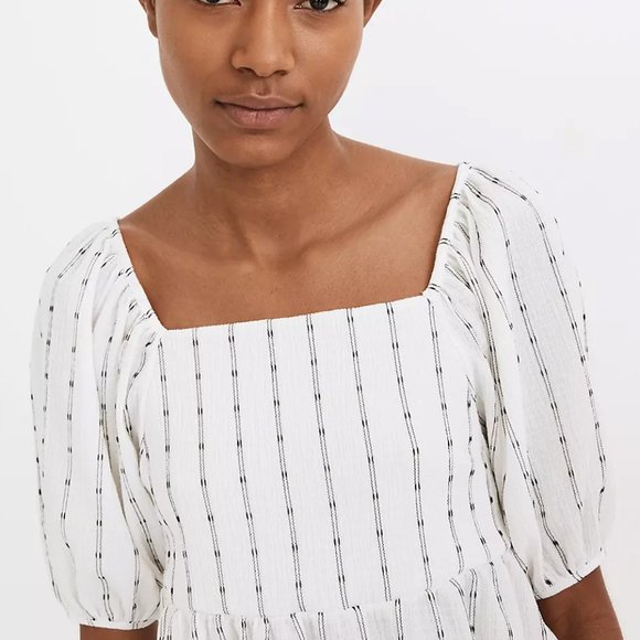 Madewell Tops - Madewell Puff-Sleeve Empire Top